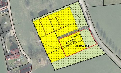 Bouwgrond Nijmansdijk bij nr 18 in De Heurne